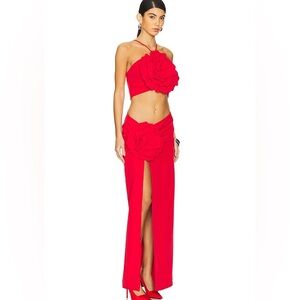 Lovers + Friends Vibrant Red Dress